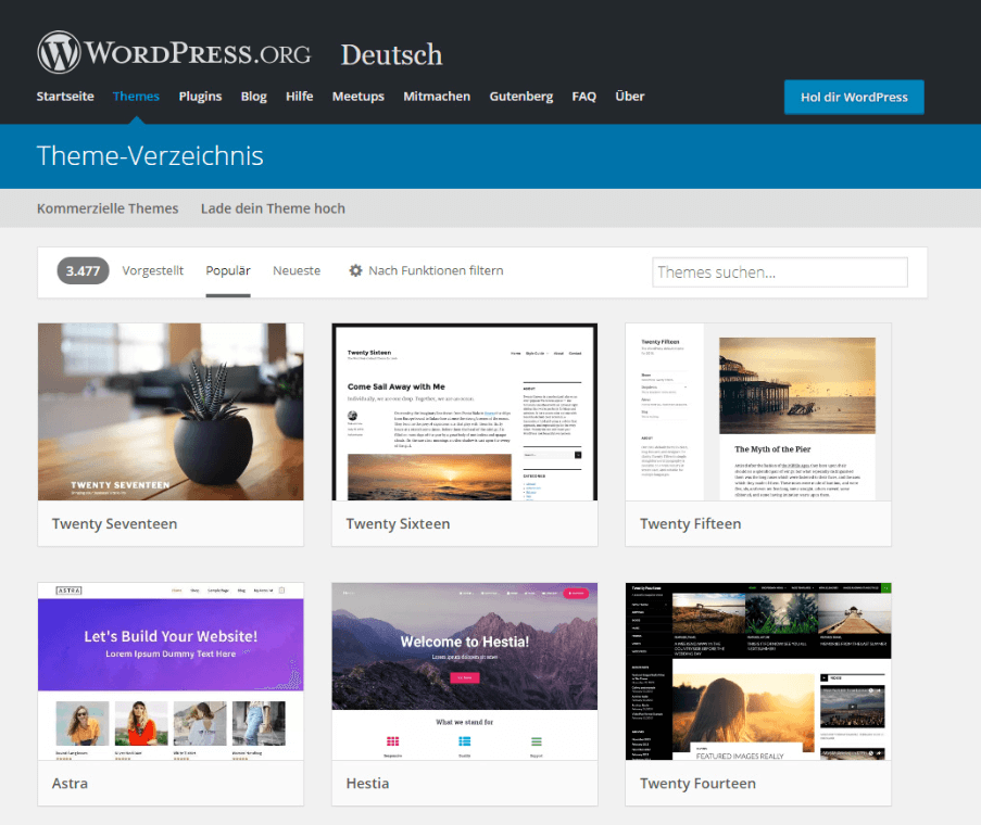 WordPress Themes