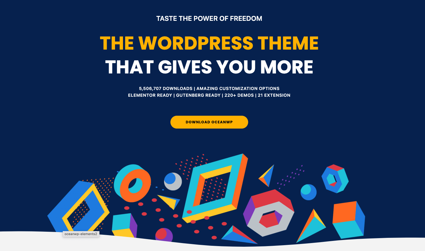 Das Theme OceanWP für WooCommerce