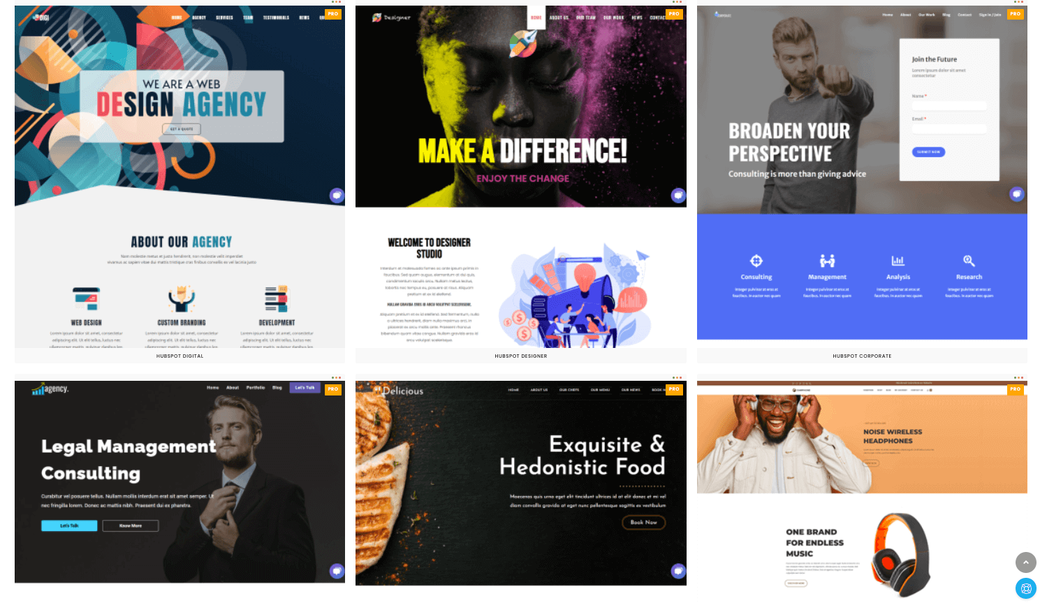 Hier kannst du dir Demos zum OceanWP Theme anschauen