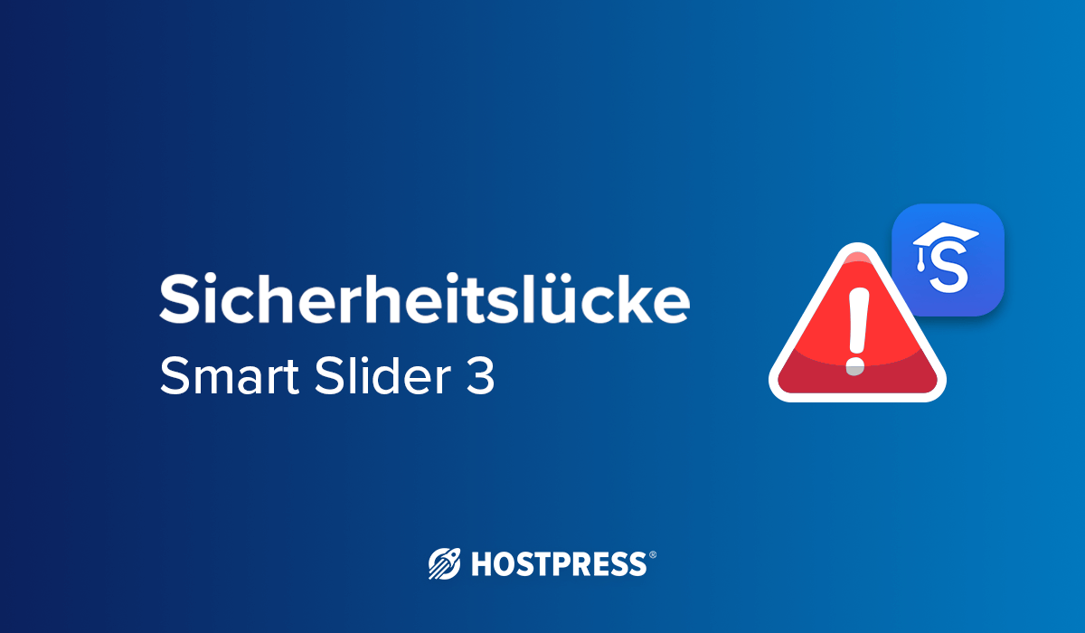 Sicherheitslücke bei WordPress Plugin: Smart Slider 3