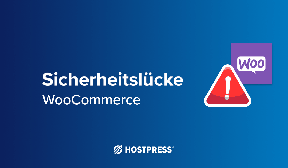 Sicherheitslücke WooCommerce