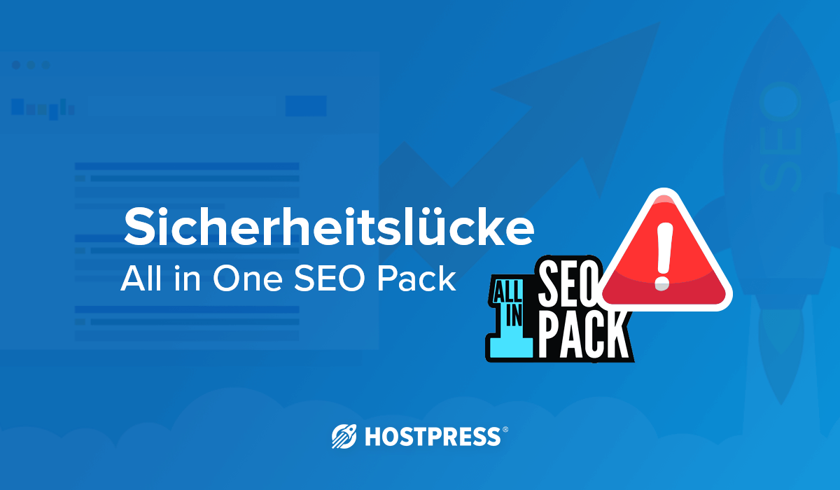 all in one SEO pack - sicherheitslücke bei wordpress plugin