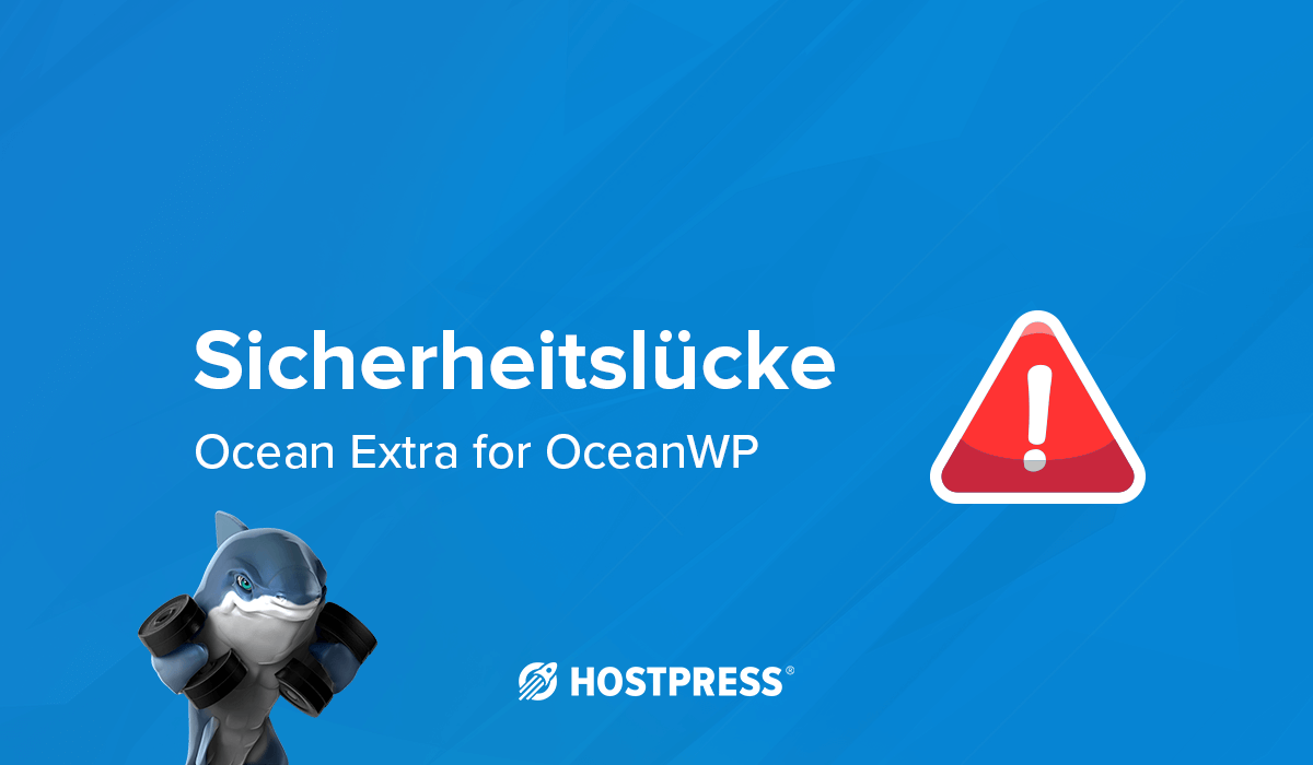 Sicherheitslücke oceanwp ocean extra