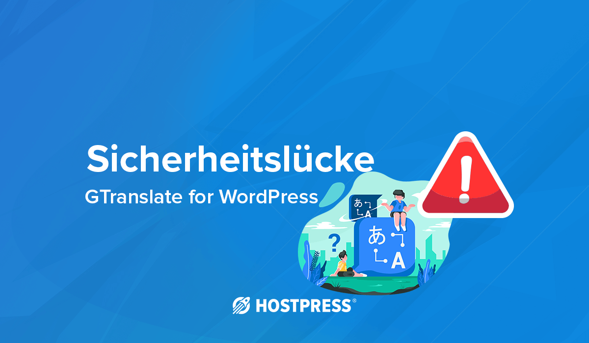 Sicherheitslücke Gtranslate for WordPress
