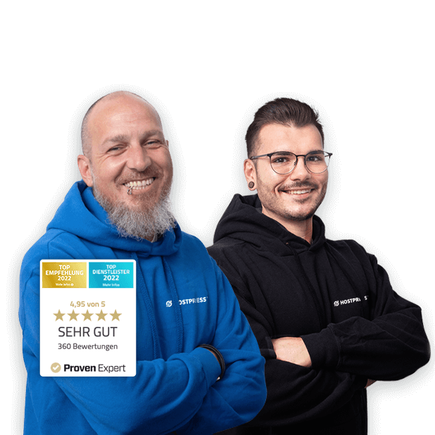 HostPress Tech-Team für Header mobil